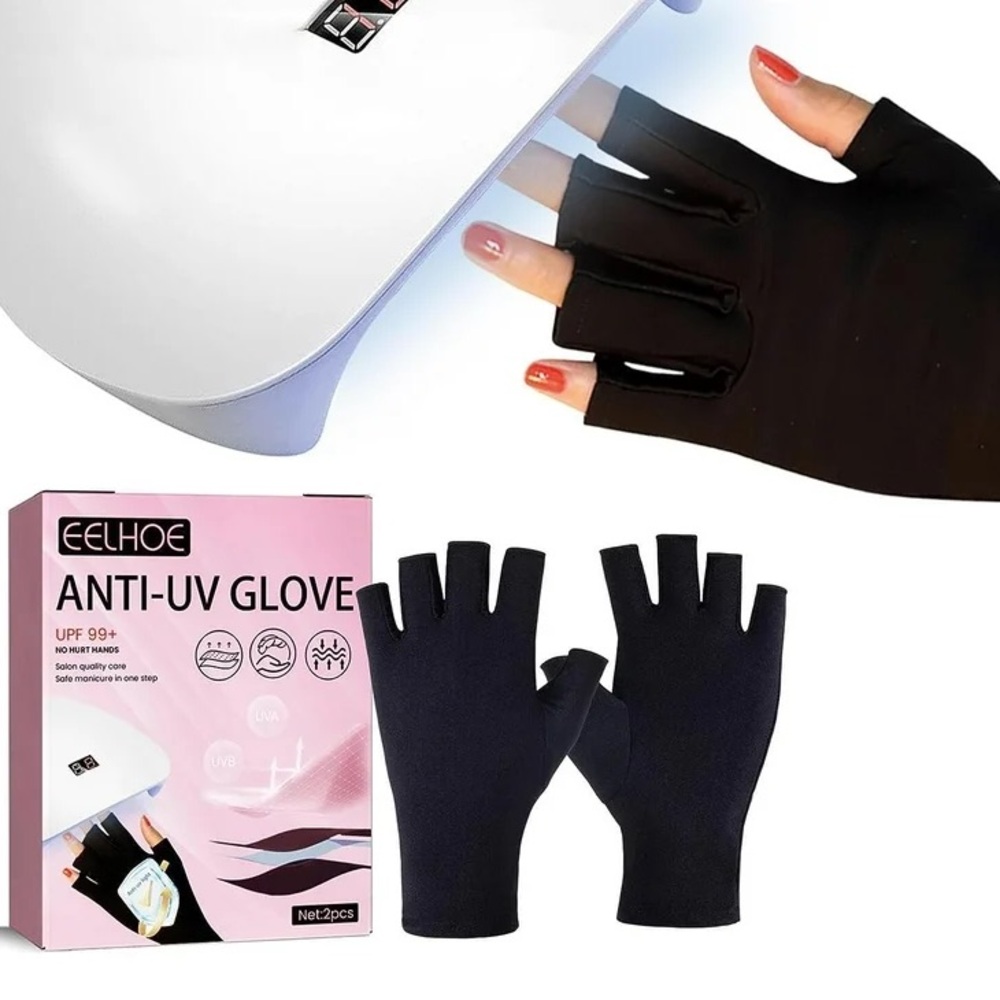 Black Anti-UV Gloves